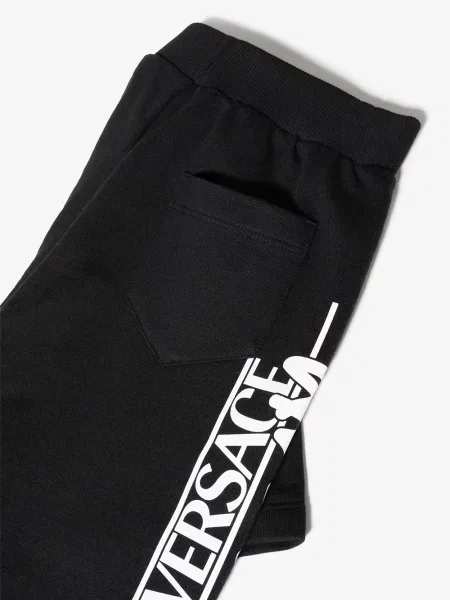Szorty dziecięce Versace czarne
