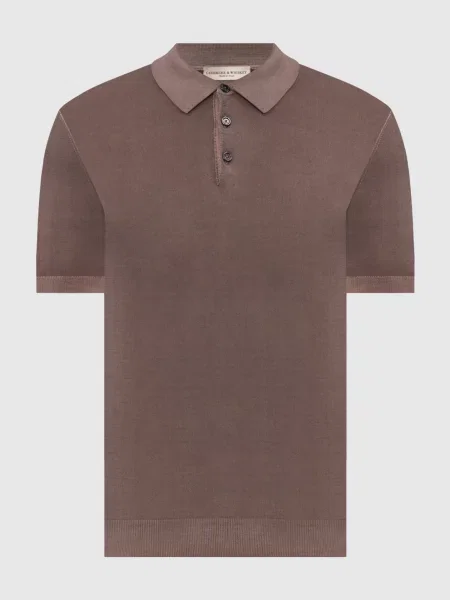Поло Cashmere&whiskey коричневое