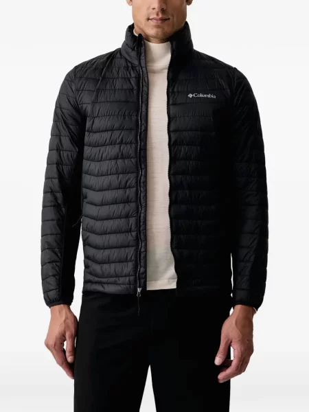 Matlasat geacă Columbia Sportswear cu imagine negru