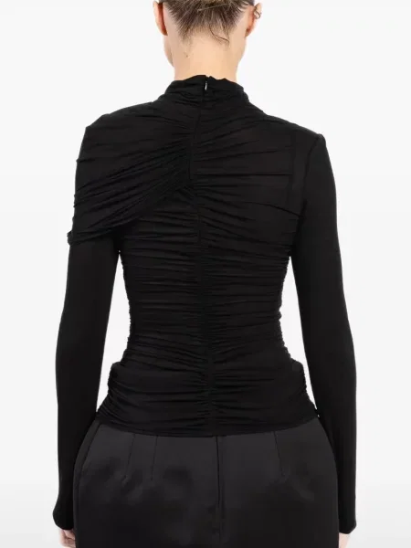 Top Magda Butrym drapat negru