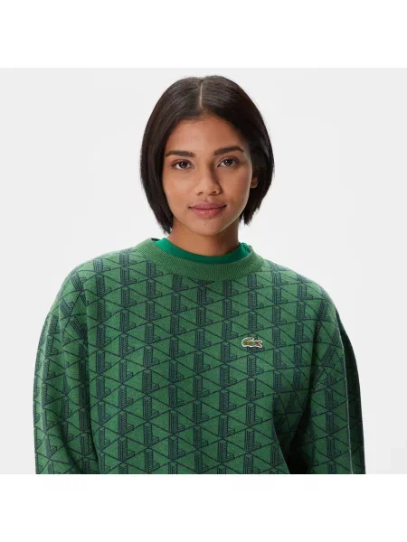 Свитер Lacoste зеленый