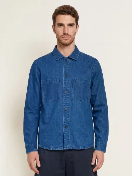 Olymp Džíny S Overshirtem modrá
