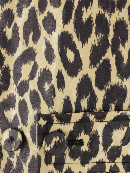 Geacă Jil Sander cu imagine cu model leopard