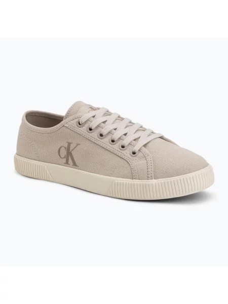 Teniși pentru femei Calvin Klein Ess Vulc Low Cv Mg Wn eggshell