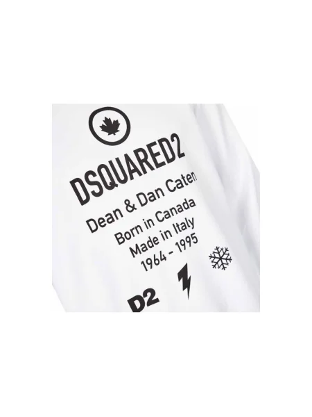 Mikina Dsquared biela