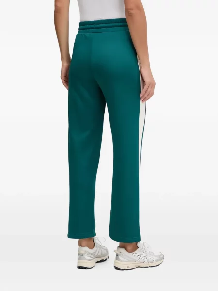 Pantaloni Puma cu broderie alergare verde