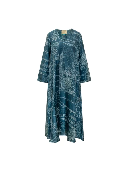 Sukienka Momoni niebieska