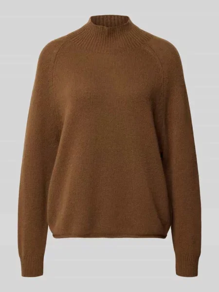 Sweter z dzianiny o kroju relaxed fit z mieszanki wełny z dodatkiem kaszmiru Luisa Cerano