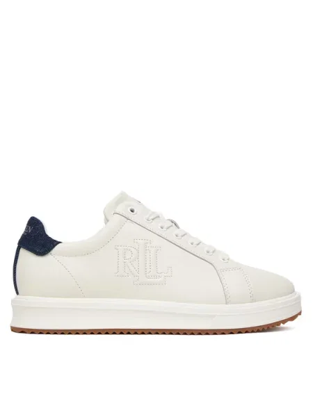 LAUREN RALPH LAUREN Sneakersy biały