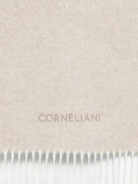 Reversibil fular Corneliani gri