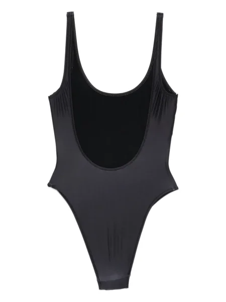 Ursuleț de pluș costum de baie Moschino cu imagine negru