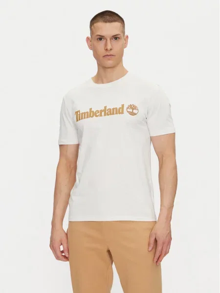 Timberland T-shirt Écru Regular Fit
