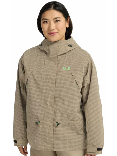 Вітровка Jack Wolfskin бежевий