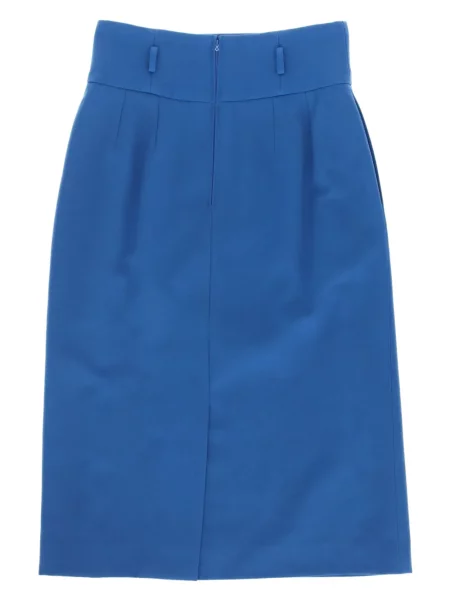 Plisované plisované sukně Christian Dior Pre-owned modré