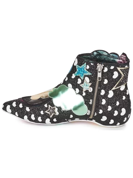 Botine Irregular Choice negru