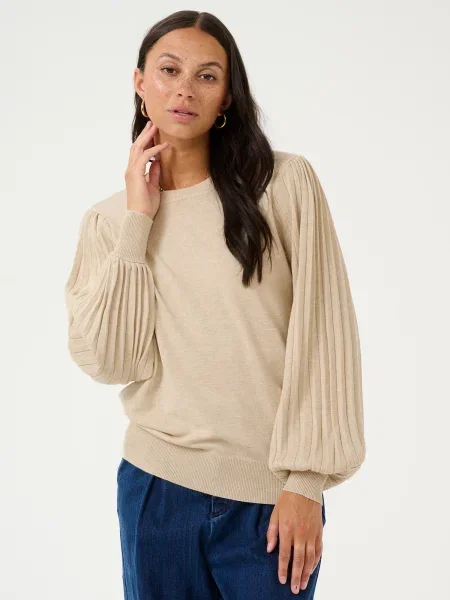 Kaffe Pulover KA Lone nude