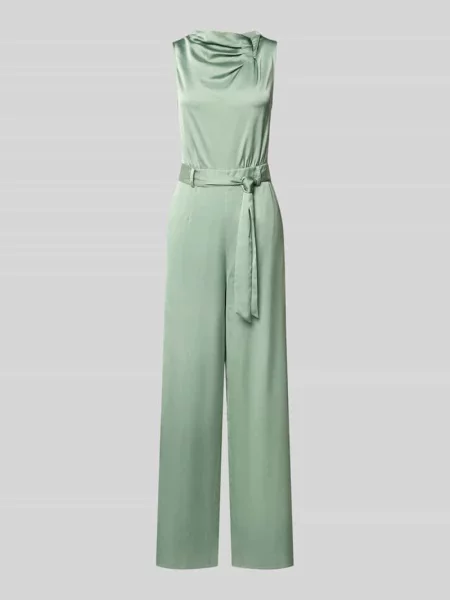 Kombinezon z satyny w bezrękawowym fasonie Comma