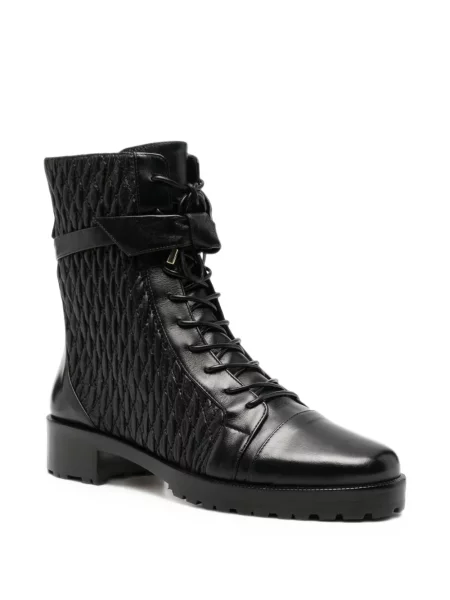 Matlasat botine Alexandre Birman negru