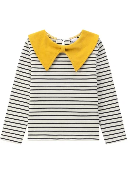 Дитячий Світшот YUMSTER білий/чорний білий