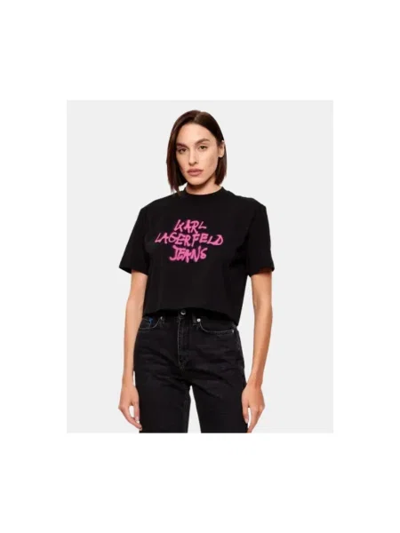 Karl Lagerfeld Jeans Tricou negru