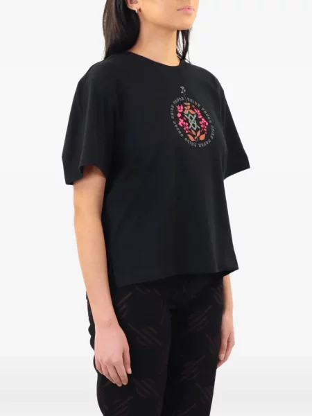 Tricou Daily Paper cu imagine negru