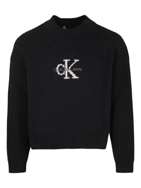 Sweter dziecięcy Calvin Klein czarny
