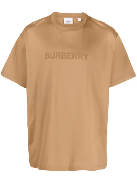 Tricou Burberry cu imagine maro