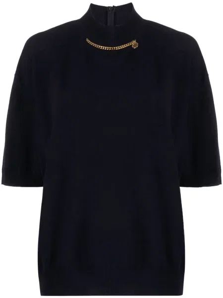 Bluză Stella Mccartney de lână albastru