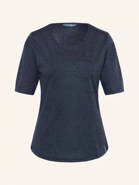 Me°Ru T-Shirt Rundu blau szara