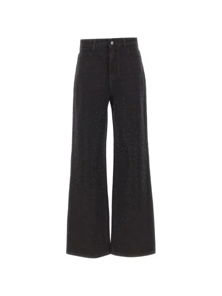 Stras blugi Twenty Fourhaitch negru