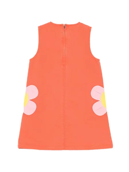 Sukienka dziecięca Stella Mccartney pomarańczowa