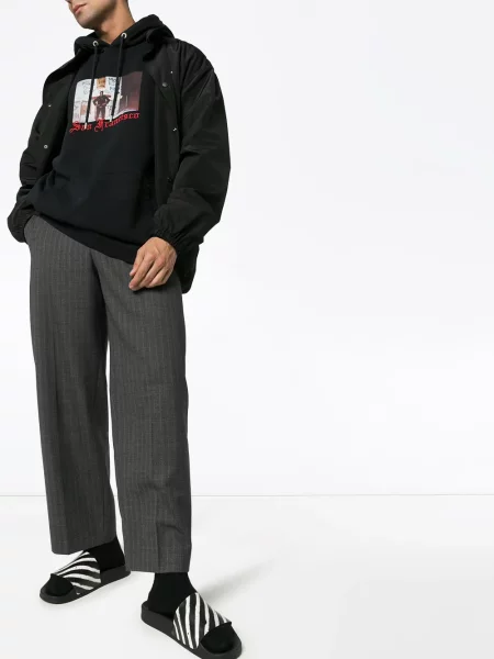 Majica s kapuljačom Heron Preston s kapuljačom crna