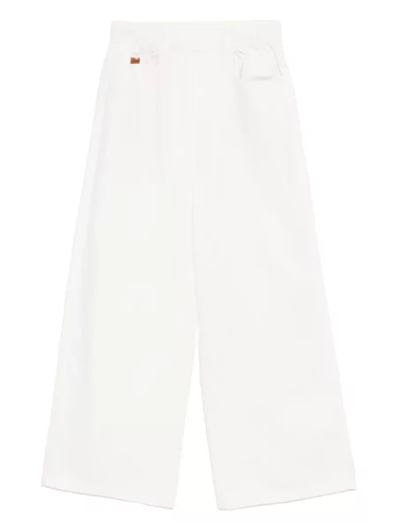 Pantaloni Chocoolate alb