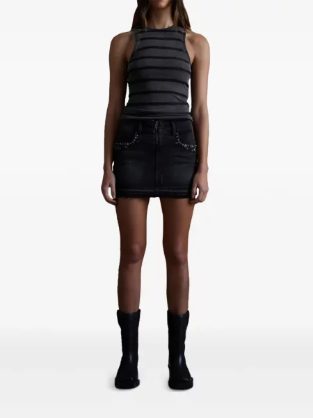 Top Guess cu dungi negru