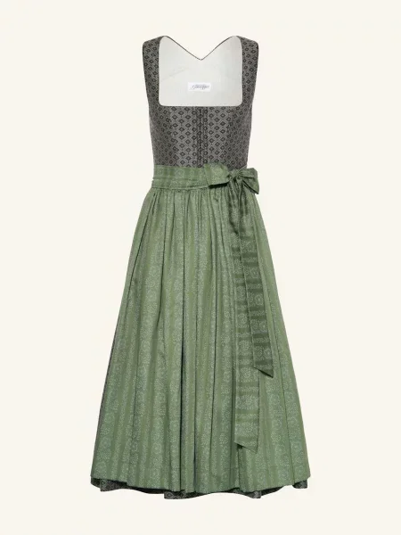 Grasegger Sukienka Bawarska gruen khaki