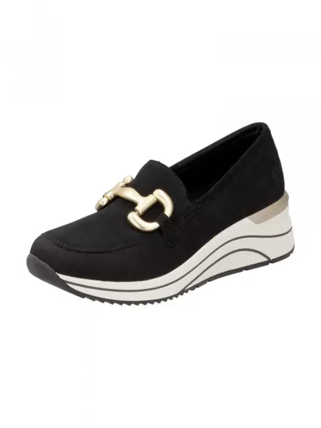 Kožené klasické bačkory Remonte černé