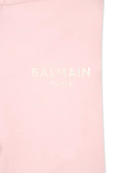 Legginsy dziecięce Balmain różowe
