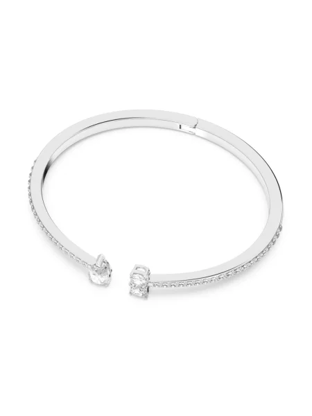 Bransoletka Swarovski szara