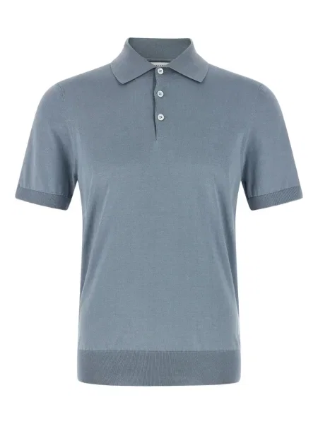 Polo Brunello Cucinelli albastru
