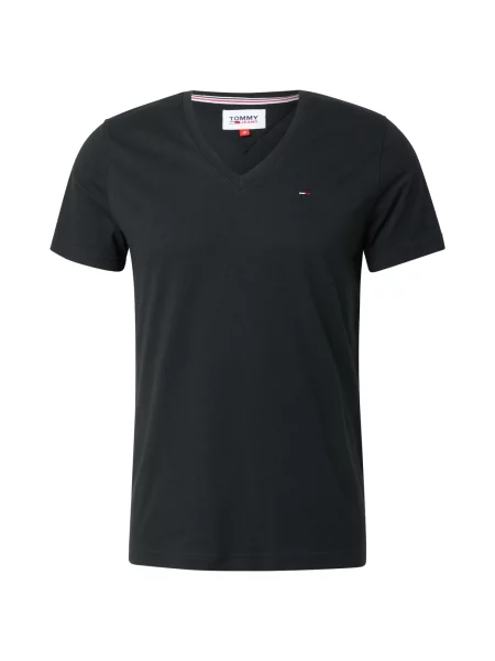 Μπλούζα Tommy Jeans μαύρο