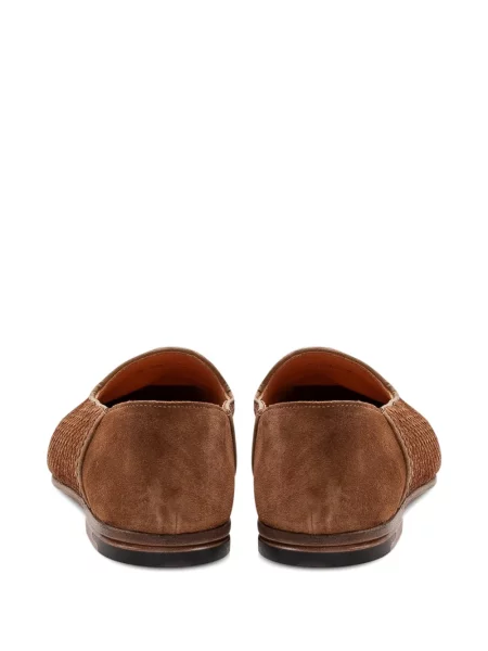 Pantofi loafer Premiata din piele de căprioară maro