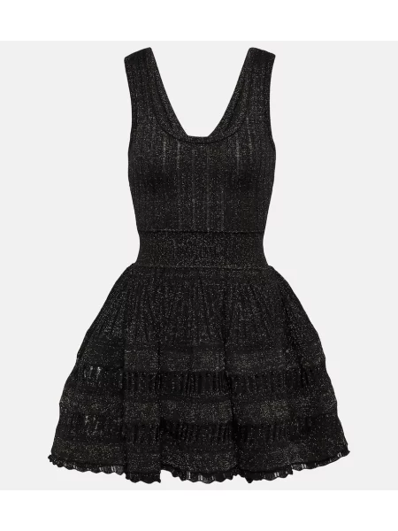 Rochie Alaïa de lână negru