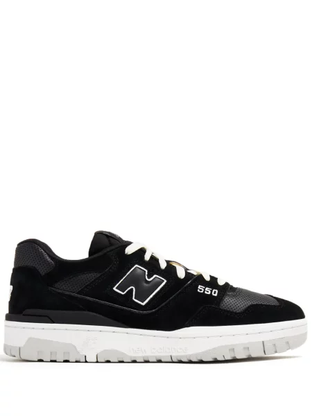 Top New Balance od brušene kože bijela