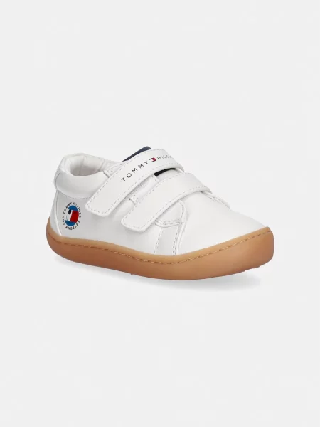 Tommy Hilfiger sneakers pentru copii alb