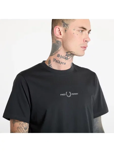 Fred Perry Tričko bílá šedé