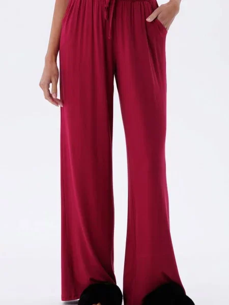Пижамные штаны червоні