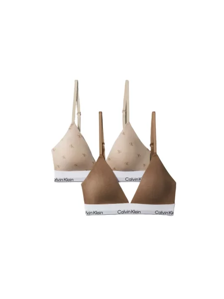 Sutien triunghi Calvin Klein cu imagine