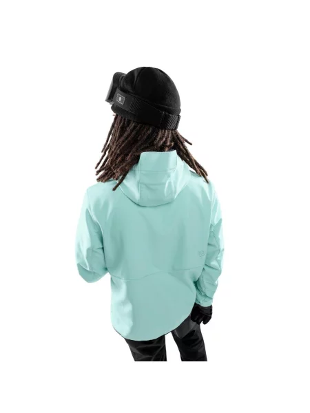 Kurtka snowboardowa Sporty zimowe Siroko W2 Senja niebieska
