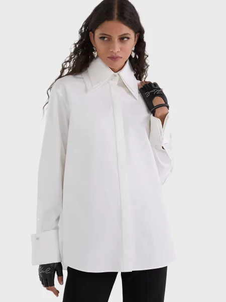 Сорочка Karl Lagerfeld біла