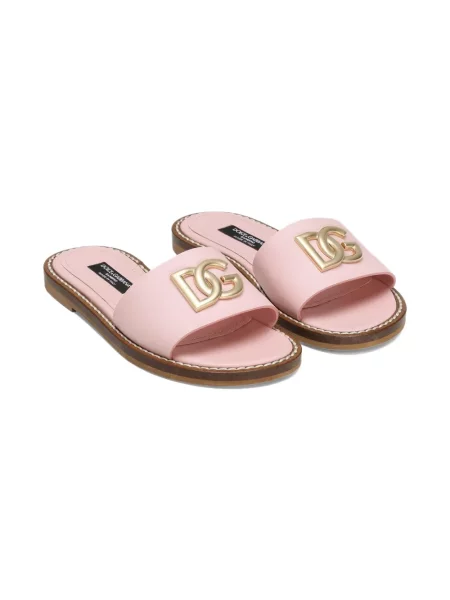 Kapcie dziecięce Dolce And Gabbana różowe